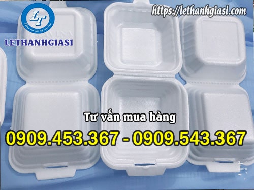 Hộp xốp đựng cơm, xôi giá sỉ giá rẻ Hộp xốp đựng cơm, xôi giá sỉ giá rẻ