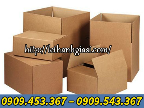 Thùng carton đóng hàng tiện dụng giá rẻ Thùng carton đóng hàng tiện dụng giá rẻ