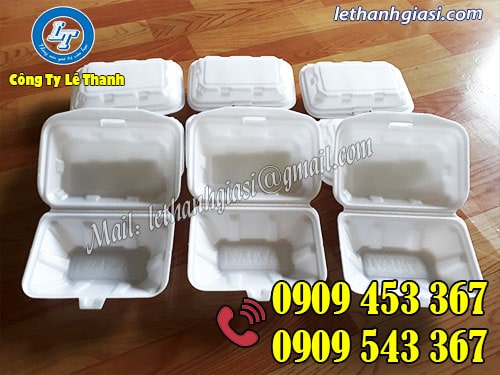 Hộp xốp đựng cơm giá rẻ Hộp xốp đựng cơm