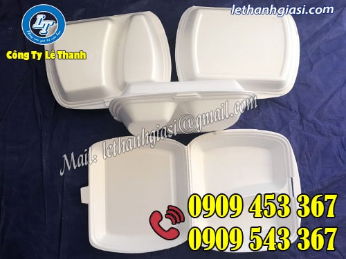 Hộp xốp 2 ngăn Hộp xốp 2 ngăn