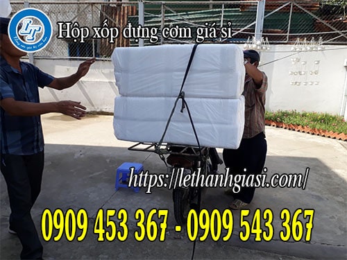 Giao hàng miễn ship hộp xốp cho khách sỉ quận 12 Giao hàng hộp xốp cho khách sỉ quận 12