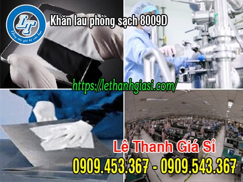Ứng dụng khăn lau phòng sạch 8009 Khăn lau phòng sạch 8009