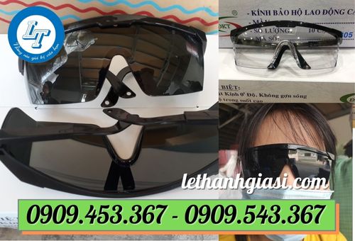 Kính bảo hộ DKT màu đen Kính bảo hộ DKT màu đen