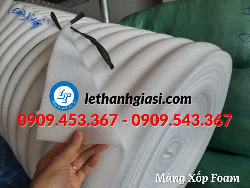 màng xốp foam trắng độ dày 5ly giá rẻ  màng xốp foam rắng