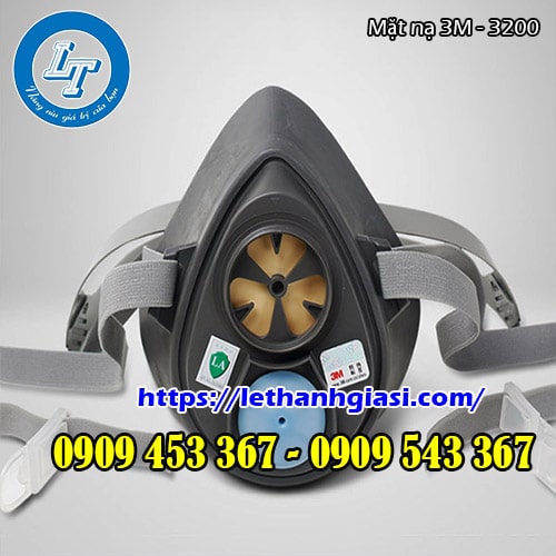 Mặt nạ phòng độc 3M - 3200 chĩnh hãng, giá rẻ Mặt nạ phòng độc 3M - 3200