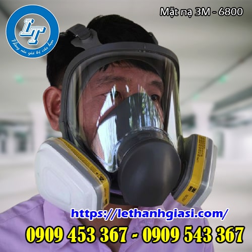 \Mặt nạ phòng độc 3M - 6800 đeo kín mặt \Mặt nạ phòng độc 3M - 6800