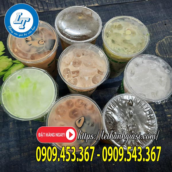 Màng ép ly trà sữa chắc chắn khi vận chuyển Màng ép ly trà sữa chắc chắn khi vận chuyển