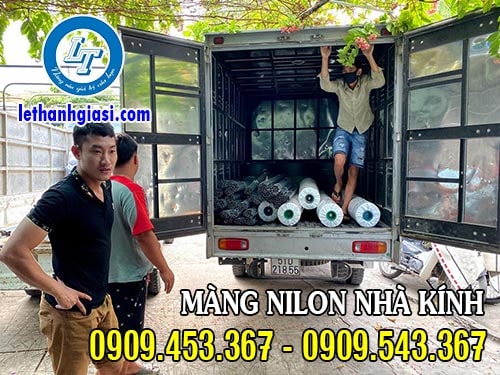 Màng nilon nhà kính giá rẻ, miễn phí giao hàng TPHCM Màng nilon nhà kính
