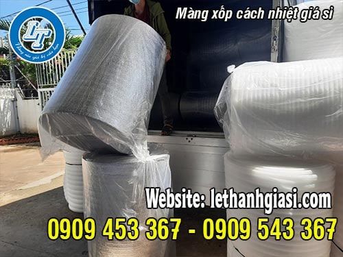 Màng xốp foam tráng bạc cách nhiệt gá rẻ nhất tpHCM Màng xốp foam tráng bạc cách nhiệt