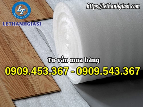 Cuộn xốp foam dùng làm tấm lót sàn Cuộn xốp foam