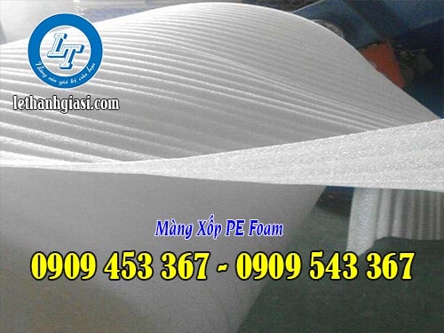 Màng xốp foam màu trắng giá tốt tại kho Màng xốp foam