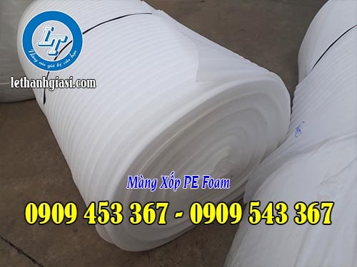 Màng xốp foam màu trắng giá rẻ tại kho Màng xốp foam