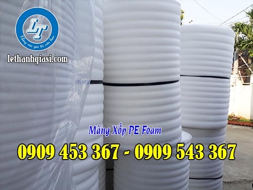 Màng xốp foam giá sỉ rẻ tại Lê Thanh Màng xốp foam