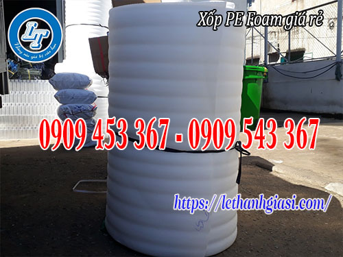 Xốp foam trắng giá rẻ dùng lót sàn gỗ Xốp foam trắng