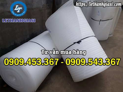 Màng xốp foam màu trắng 2ly, rộng 1m2 Màng xốp foam