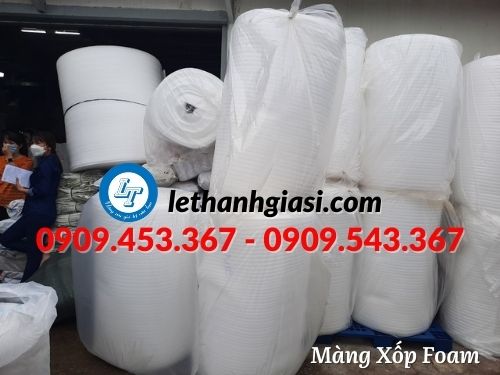màng xốp foam trắng giá sỉ rẻ nhất TPHCM  màng xốp foam trắng