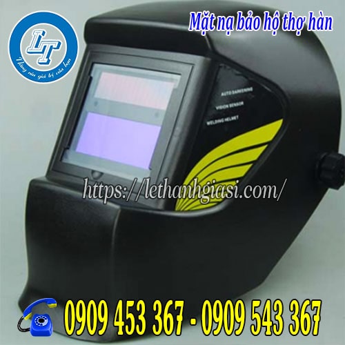 Mặt nạ bảo hộ thợ hàn trùm đầu vuông Mặt nạ bảo hộ thợ hàn trùm đầu