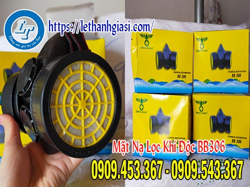 Mặt nạ phòng độc BB306 giá rẻ cho đại lý Mặt nạ phòng độc BB306