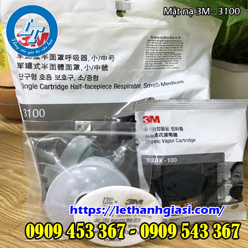 Mặt nạ phòng độc 3M - 3200 giá tốt, miễn phí giao hàng TPHCM Mặt nạ phòng độc 3M - 3200
