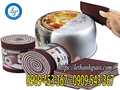 Miếng nhám nano chà nồi đa năng Miếng nhám nano chà nồi