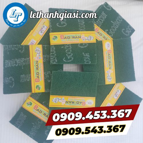Miếng cước xanh rửa chén Miếng cước xanh rửa chén