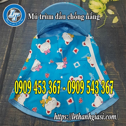 Mũ trùm đầu chống nắng cao cấp Mũ trùm đầu chống nắng