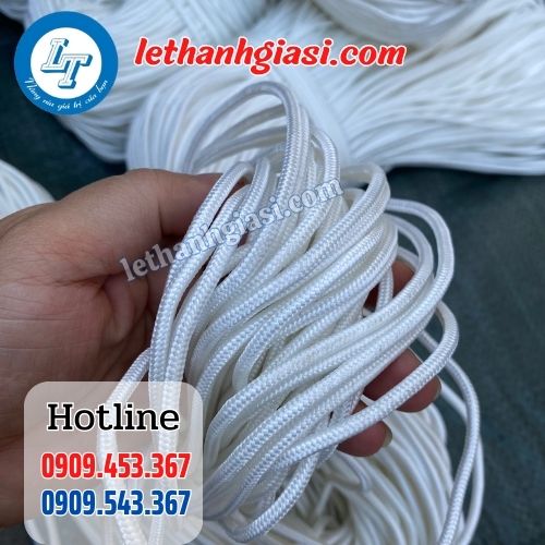 mua sỉ dây dù tròn sợi nhỏ màu trắng ở đâu tiền giang mua sỉ dây dù tròn sợi nhỏ màu trắng ở đâu tiền giang