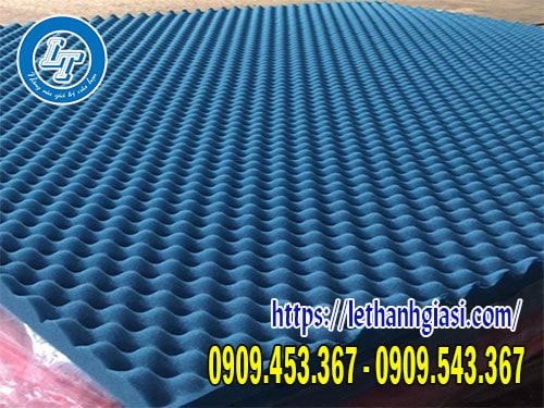 Mút hột gà cách âm màu xanh Mút hột gà cách âm