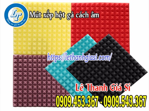 Mút hột gà kích thước 50cmx50cmx3cm giá sỉ tốt nhất Mút hột gà