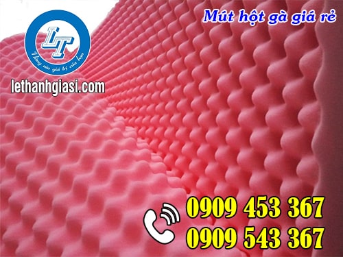 Mút hột gà giá sỉ rẻ TPHCM Mút hột gà