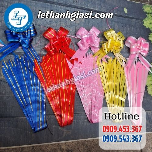 nơ rút cột giỏ quà giá sỉ rẻ nơ rút cột giỏ quà giá sỉ rẻ