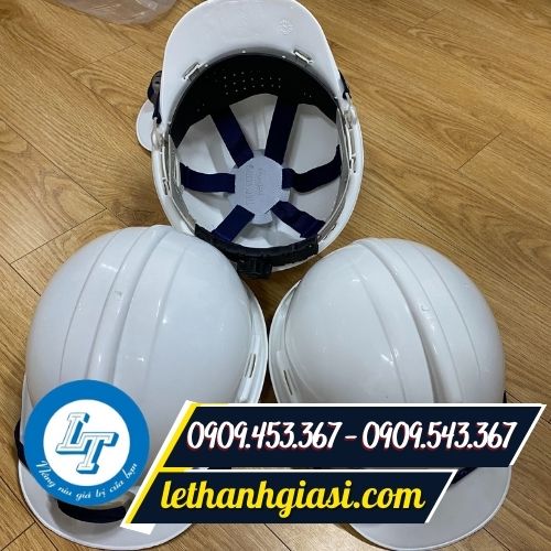 Nón bảo hộ lao động màu trắng Nón bảo hộ lao động màu trắng