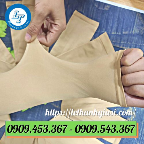 Ống tay chống nắng chất liệu thun cotton siêu co giãn Ống tay chống nắng chất liệu thun cotton siêu co giãn