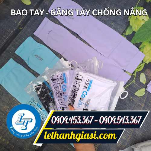 Găng tay chống nắng nhiều màu Găng tay chống nắng nhiều màu