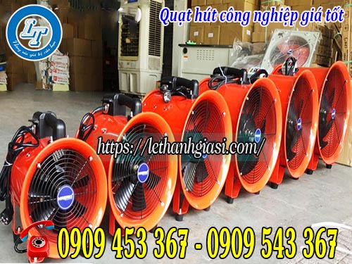 Quạt hút công nghiệp chĩnh hãng, giá rẻ cho đại lý Quạt hút công nghiệp