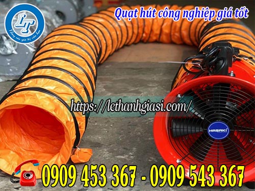 Quạt hút công nghiệp Hasaki chĩnh hãng, giá tốt Quạt hút công nghiệp