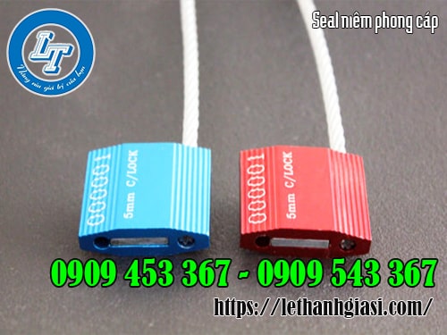 Seal niêm phong cáp bấm đầu nhôm Seal niêm phong cáp bấm đầu nhôm