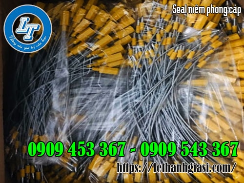 Seal niêm phong cáp bấm đầu nhựa giá rẻ tại Lê Thanh Seal niêm phong cáp bấm đầu nhựa