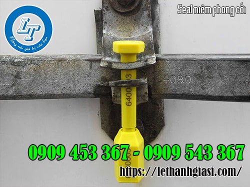 Seal niêm phong cối dùng niêm phong hàng hóa trên xe container Seal niêm phong cối