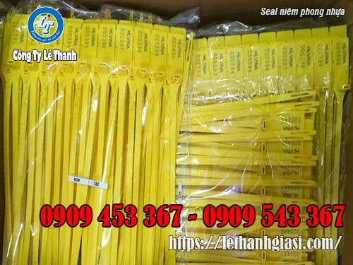 Seal niêm phong nhựa giá rẻ, giao hàng nhanh Seal niêm phong nhựa
