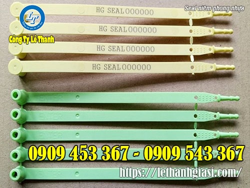 Seal niêm phong nhựa chất lượng giá rẻ Seal niêm phong nhựa