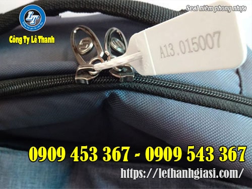 Ứng dụng của Seal niêm phong nhựa Seal niêm phong nhựa