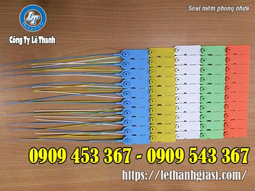 Seal niêm phong nhựa hãm thép Seal niêm phong nhựa