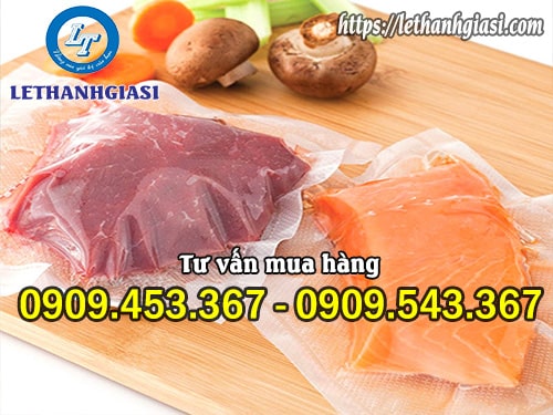 Túi hút chân không đựng thịt, cá tiện lợi Túi hút chân không đựng thịt, cá tiện lợi