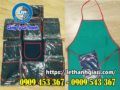 Tạp dề giá sỉ rẻ TPHCM Tạp dề