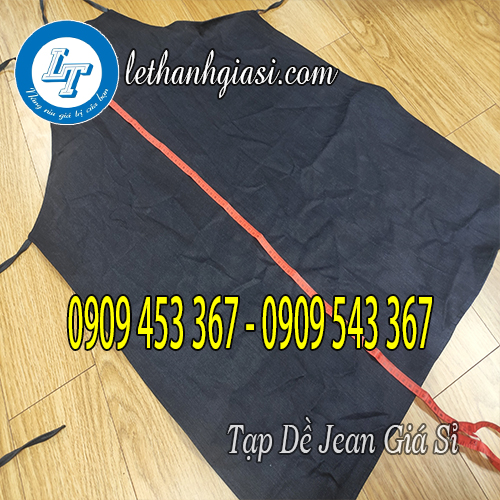 Tạp dề vải jean giá rẻ tại xưởng Tạp dề vải jean