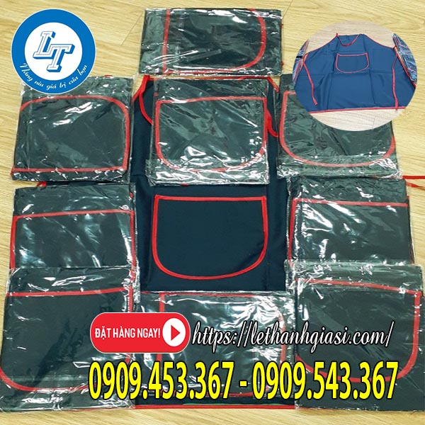 Tạp dề kaki chống thấm tốt Tạp dề kaki chống thấm tốt