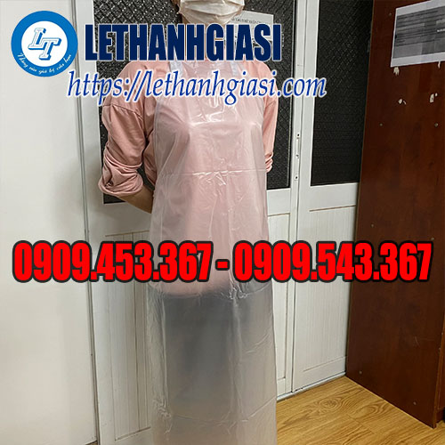 Tạp dề nhựa, yếm nhựa giá rẻ