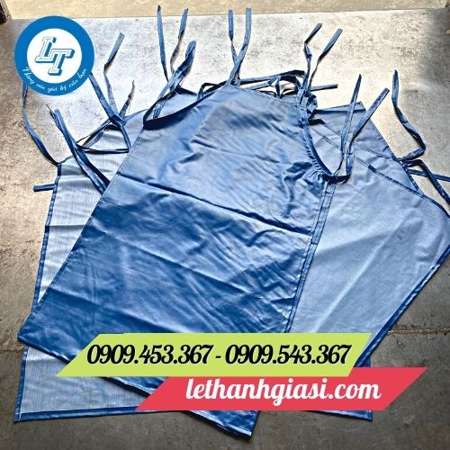 Tạp dề nhựa xanh simili Tạp dề nhựa xanh simili