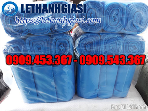 Túi đựng rác dạng cuộn màu dương tại kho Lê Thanh Túi đựng rác dạng cuộn màu dương tại kho Lê Thanh